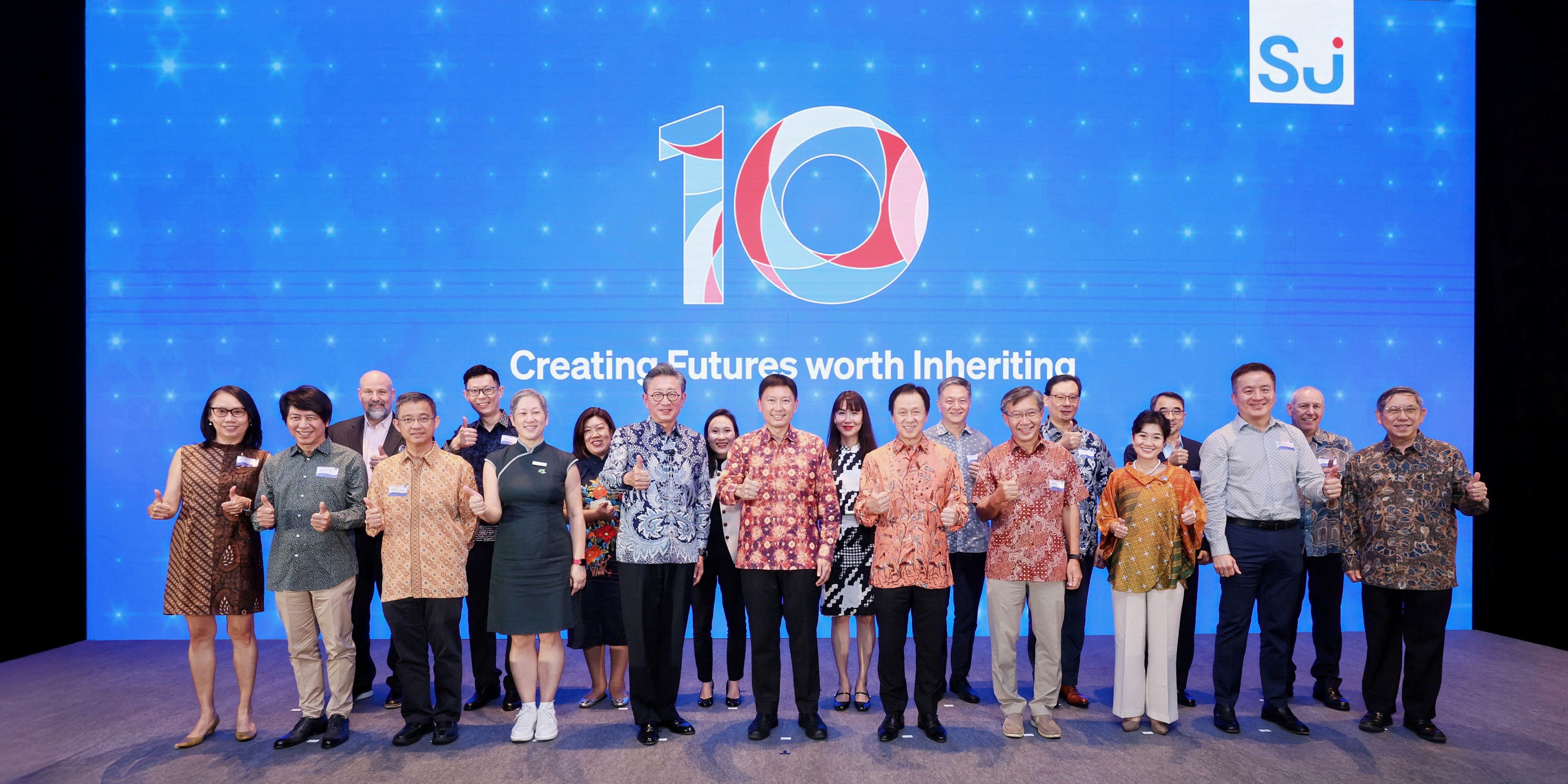 SJ 在十周年庆典上与NParks 和SUTD 共同拓展生态系统| www.sjgroup.com