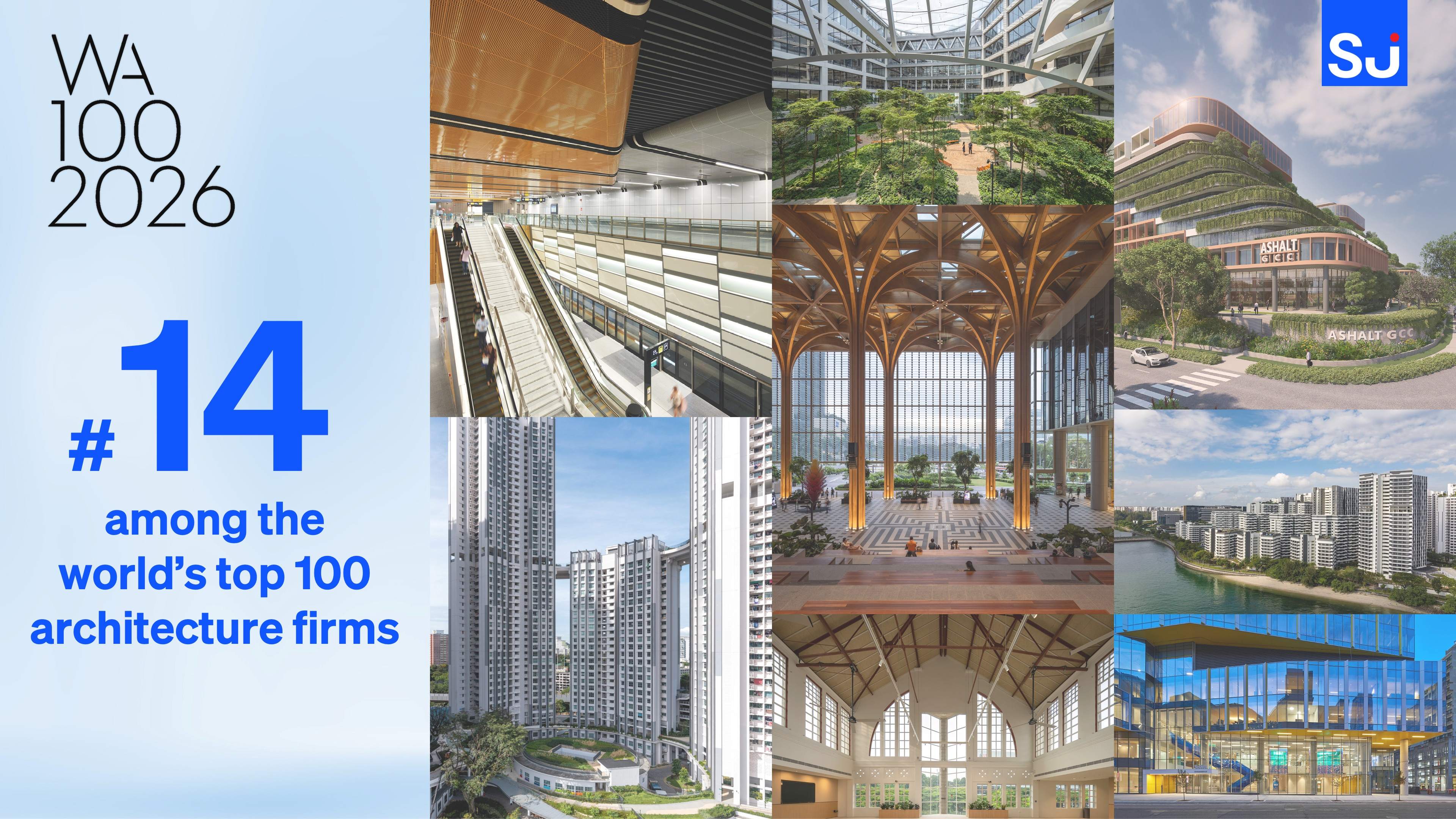 SJ集团荣登全球顶尖建筑事务所第14位| www.sjgroup.com