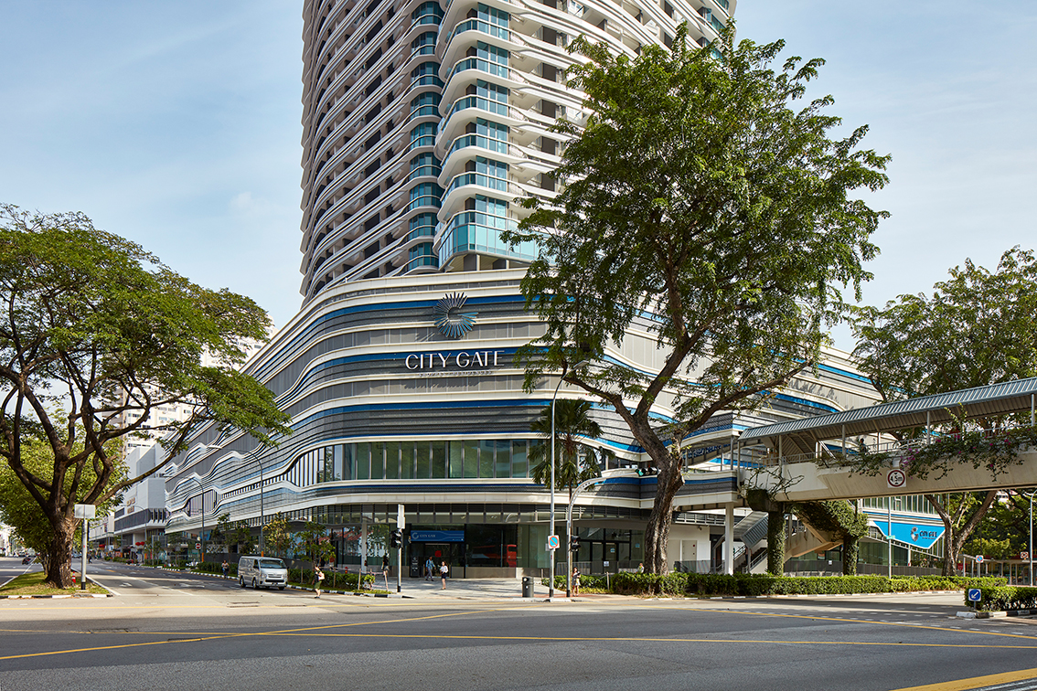City Gate at the Road Junction